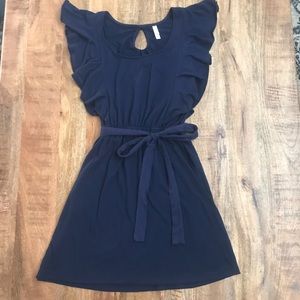 Navy blue dress